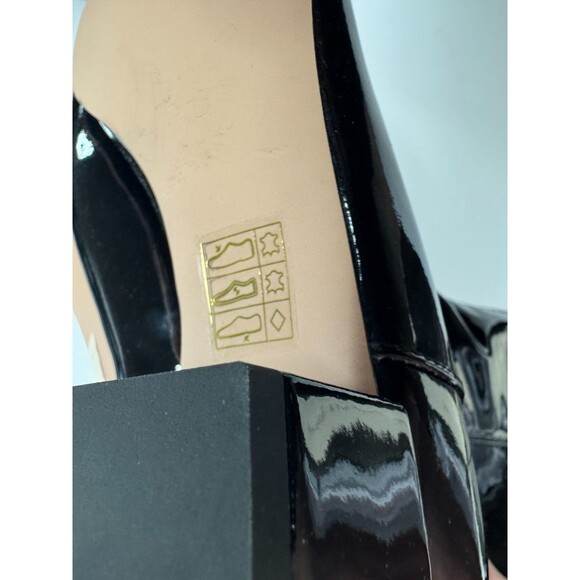 J.Crew Size 8M Italian Leather Knee High Boots Black Patent Leather Glossy NWB - Picture 9 of 13